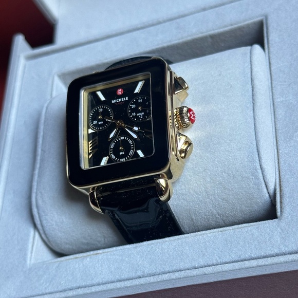 MICHELE Deco Sport Chronograph Watch - Picture 3 of 12